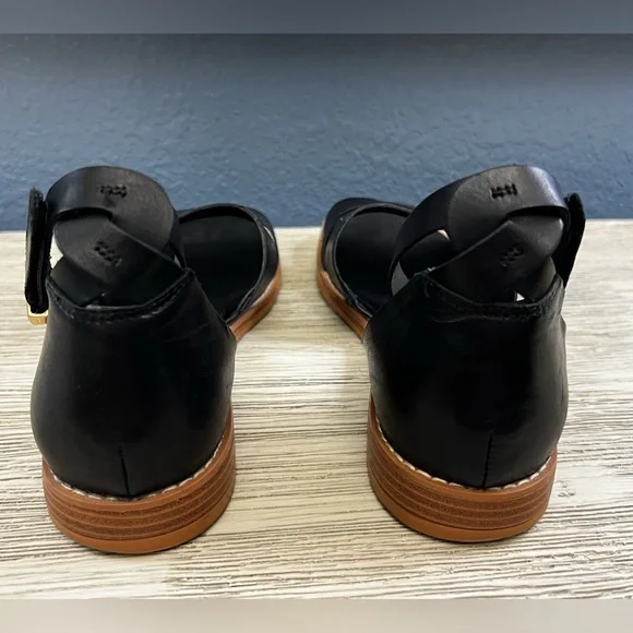 EXCELLENT CONDITION!!!! Franco Sarto Glora Elegant Black Sandals - Picture 3 of 7